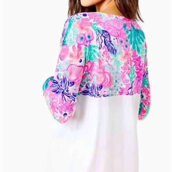 Lilly Pulitzer Finn Top size small perfect condition.  New without tags - Picture 4 of 7